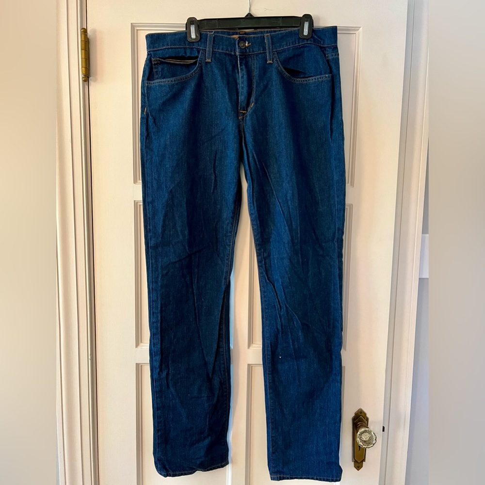 Joe's Jeans Dark Blue Straight Leg Denim